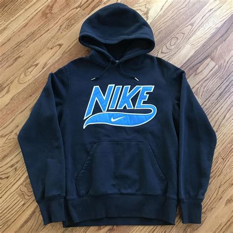 Vintage Nike Hoodie Mens Medium Big Wool Tail Sweep Depop