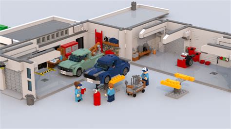 Lego Ideas Product Ideas Auto Repair Shop