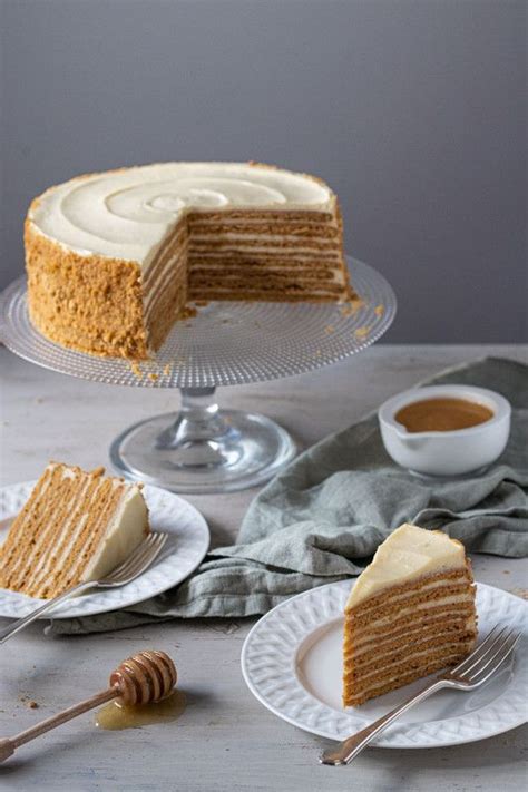 Medovik Russian Honey Cake Michelle Bessudo Recipe In Honey