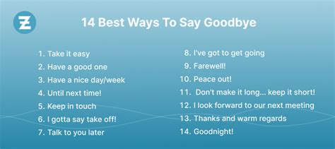 79 Smart And Cool Ways To Say Goodbye In English Zoundslike