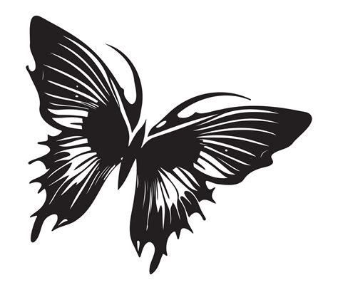 Butterfly Icon Simple Illustration Of Big Butterfly Vector Icon