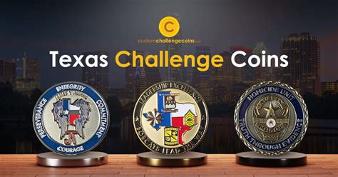 Texas Challenge Coins Custom Challenge Coins