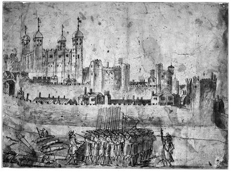 Tower Of London 1600s Drawing By Granger Pixels