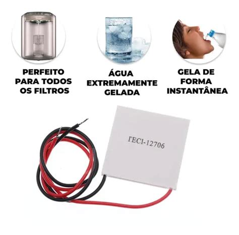 Pastilha Placa Peltier Latina Masterfrio Polar Bebedouro Mercadolivre