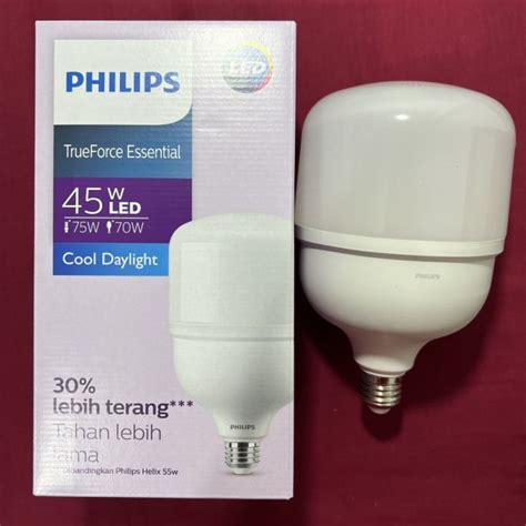 LAMPU PHILIPS LED CAPSULE 45W 45 WATT KAPSUL PHILIPS TFORCE ESSENTIAL