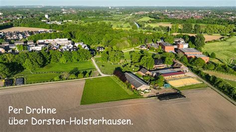 Ein Drohnenflug über Dorsten Holsterhausen YouTube