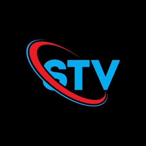 Le Logo Stv La Lettre Stv Les Initiales Stv Le Logo Stv Lié Au