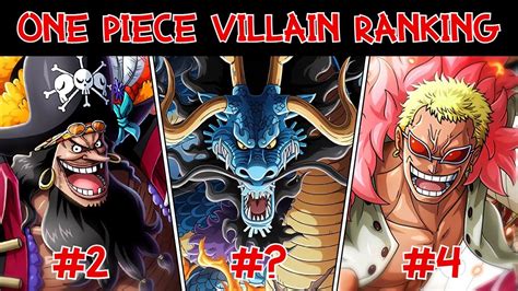 Ranking The One Piece Villains Tier List YouTube