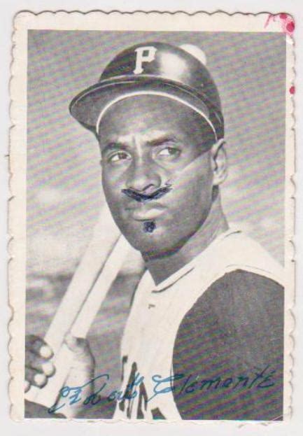 Topps Deckle Roberto Clemente Card Hof Er Property Room