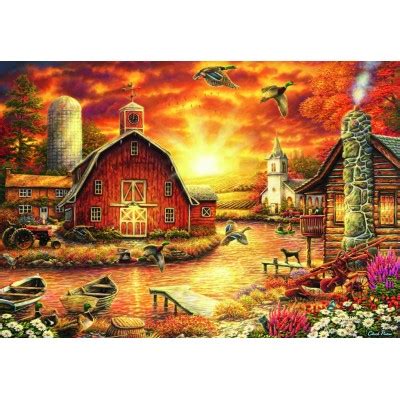 Puzzle Honey Drip Farm Bluebird Puzzle F Teile Puzzle