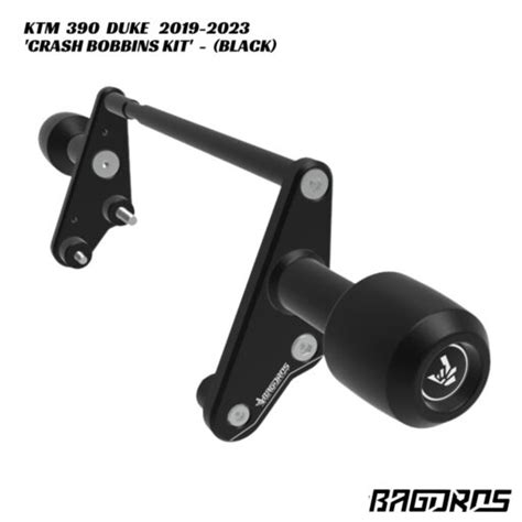 Bagoros Performance Crash Bobbins Kit Black Ktm Duke