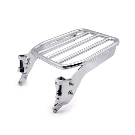 Smt Sport Luggage Rack For Holdfast Sissy Bar Upright Chrome For