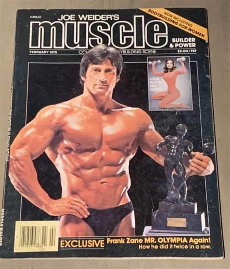 Frank Zane Arnold Mr Olympia Muscle Builder Bodybuilding Magazine