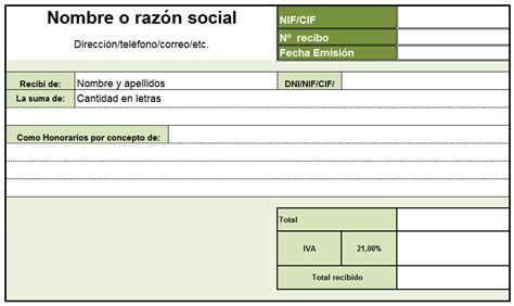 Modelo De Recibo De Pagamento