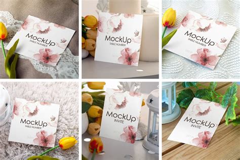 Free Wedding Card And Envelope Mockup Psd Psfreebies