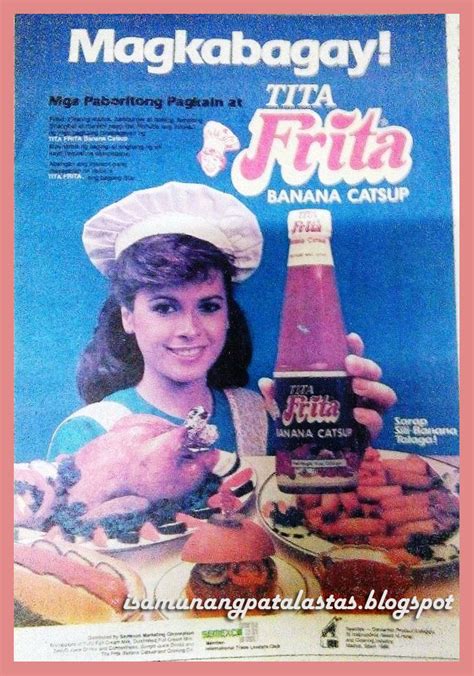 ISA MUNANG PATALASTAS: 136. Brand Icon: TITA FRITA of Tita Frita Banana ...