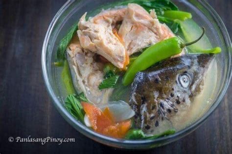 Sinigang Na Salmon Sa Miso Panlasang Pinoy