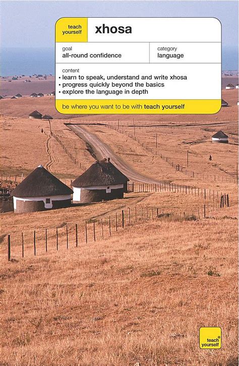 Teach Yourself Xhosa Bookcd Pack Teach Yourself Complete Courses