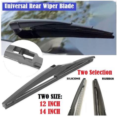 Car Wiper Silicon Soft Silicone Wiper Blade Car Rear Wipers Car Rear