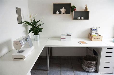 Corner Desk Home Office Ideas : Desk Design - Modern Small L ... | Ikea ...