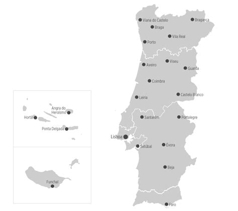 Portugal Mapa Png Mapa De Portugal Portugal Mapa Polityczna Map Images