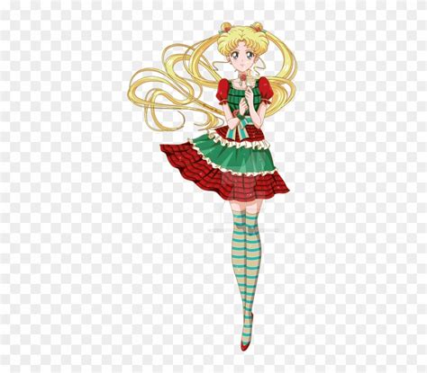 Xd Usagi Fan Art Merry Christmas Sailor Moon Crystal Hd Png Download