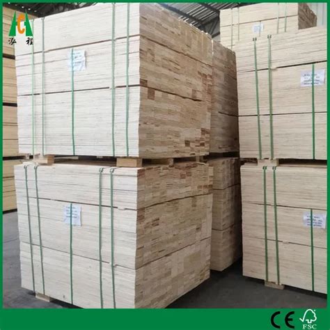 Poplar Core Laminated Veneer Lumber Lvl Board For Package Door Core