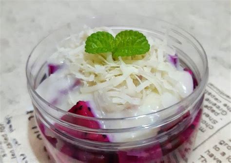 Resep Salad Buah Naga Oleh Arum Yusia Cookpad