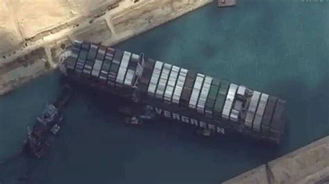 After Being Stuck For 106 Days Ever Given Container Ship Leaves Suez Canal World News Zee News