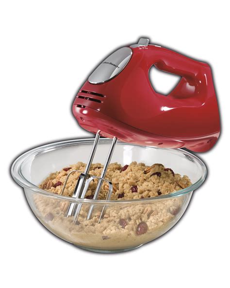 Hamilton Beach Ensemble Hand Mixer With Snap On Case Model 62633r