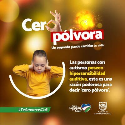 Cero pólvora un segundo puede cambiar la vida el mensaje de Salud