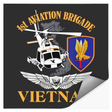 1st Aviation Brigade Vietnam Stickers Sold By Hamilton Jr Sku 6941165