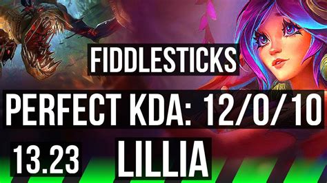 Fiddlesticks Vs Lillia Jng M Mastery Legendary Kr