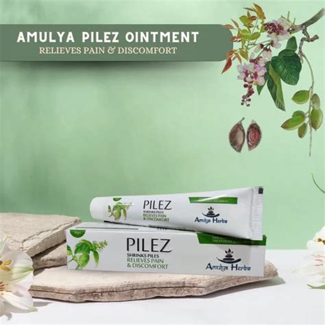 Herbal Gms Amulya Piles Ointment For Piles For Personal Packaging