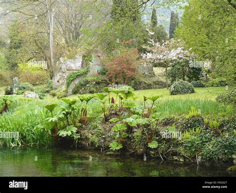 The Garden Of Ninfa Is A Natural Monument Of The Italian Republic