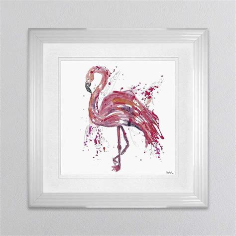 Colourful Flamingo Wall Art By SHH Interiors Multiple Sizes 1Wall