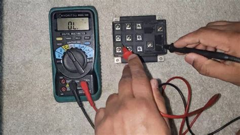 Igbt Testing Procedure Using Multimeter