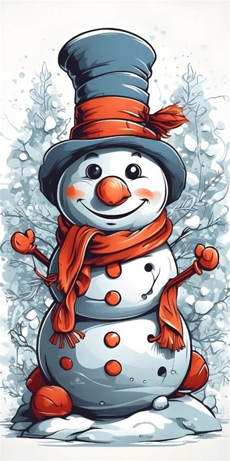 Best Winter Cartoon Wallpaper Background - MyWallpapers.in