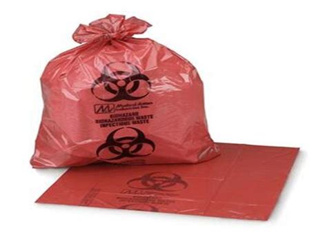 PVA Hot Water Soluble Laundry Bags Dissolvable Plastic Bags For Hospital