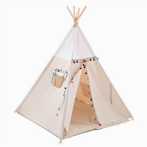 Tipi tent Beige Velvet - Cozy & Dozy