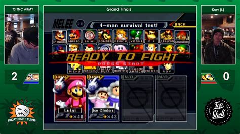 Fnt Ts Tnc Army Ice Climbers Vs Kurv Luigi Smash Melee