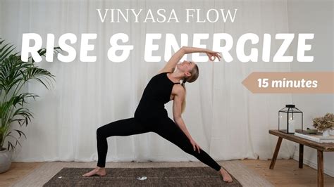 Morning Vinyasa Flow I 15 Min Energizing Yoga To Begin Your Day YouTube