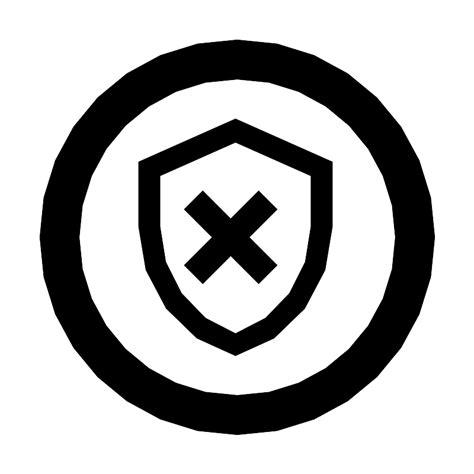 Shield Cross Circle Vector Svg Icon Svg Repo