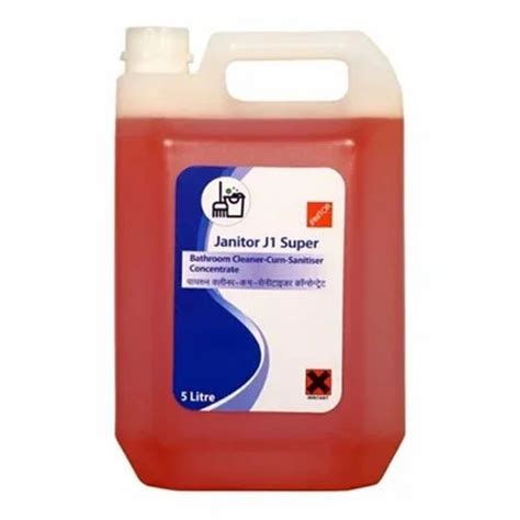 Janitor J3 Super Bathroom Cleaner, Packaging Size: 5 Litre at Rs 250 ...