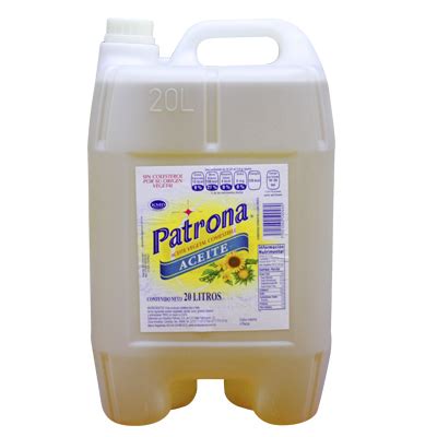 ACEITE VEGETAL PATRONA 20 LTS PIEZA