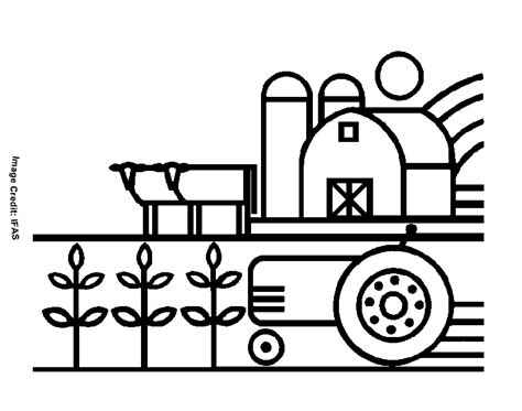 Tractor Coloring Pages - Coloring Home