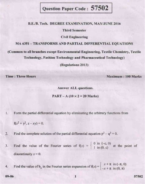 Ma Transforms And Partial Differential Equations Tpde May June