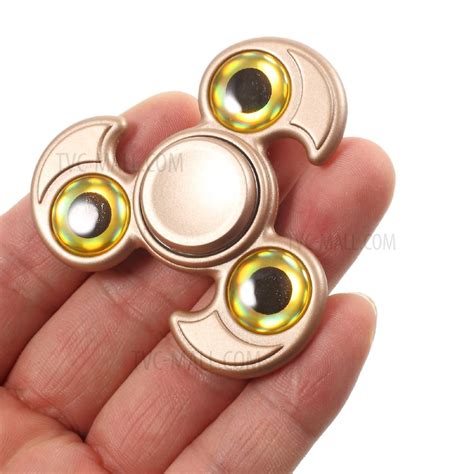 Eyeball Shape Shape Tri Spinner Fidget Toy Edc Focus Toy Fast Bearing