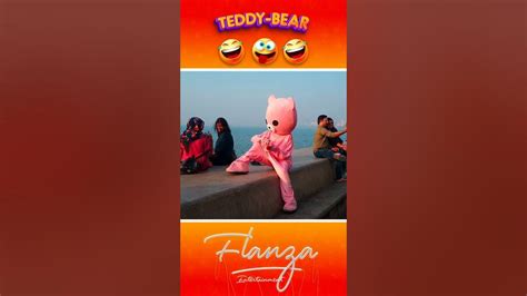 Teddy Bear Proposing Girl With Rose 🌹 Prank 😂😂 Shorts Prank Youtube