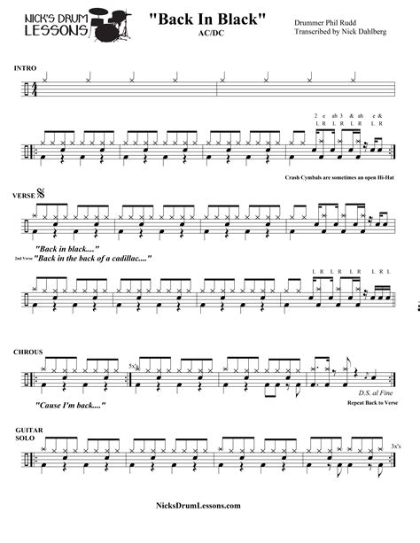 Pin On Drum Sheet Music Drum Sheet Music Learn Drums Drum Lessons